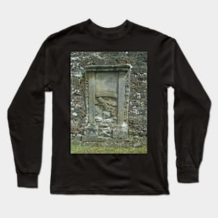 Falkland Cemetery Gravestone, Scotland Long Sleeve T-Shirt